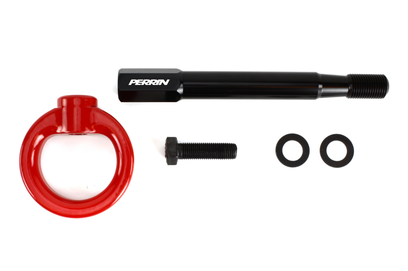 Subaru Forester Tow Hook Kit - Front - Perrin Performance - Red - `25-`26